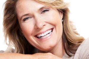 Older Woman smiling at camera