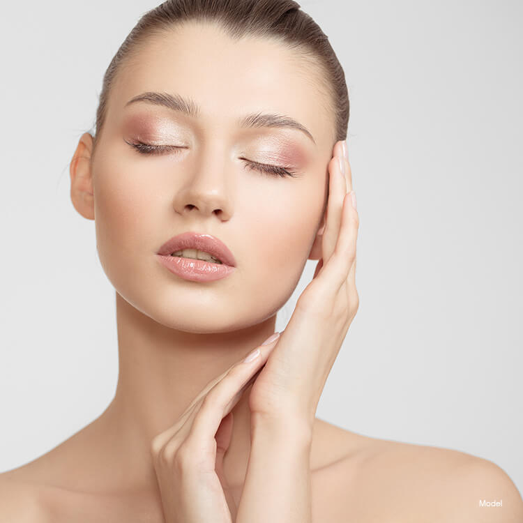Model after a scar repair treatment