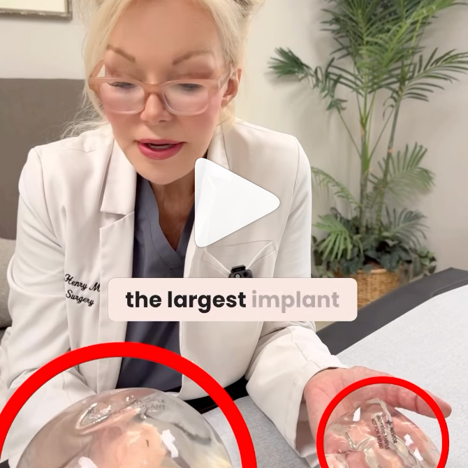 Instagram Breast Implant Video
